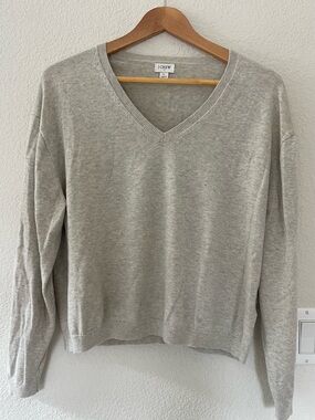 J. Crew V-Neck Women's Sweater, Large